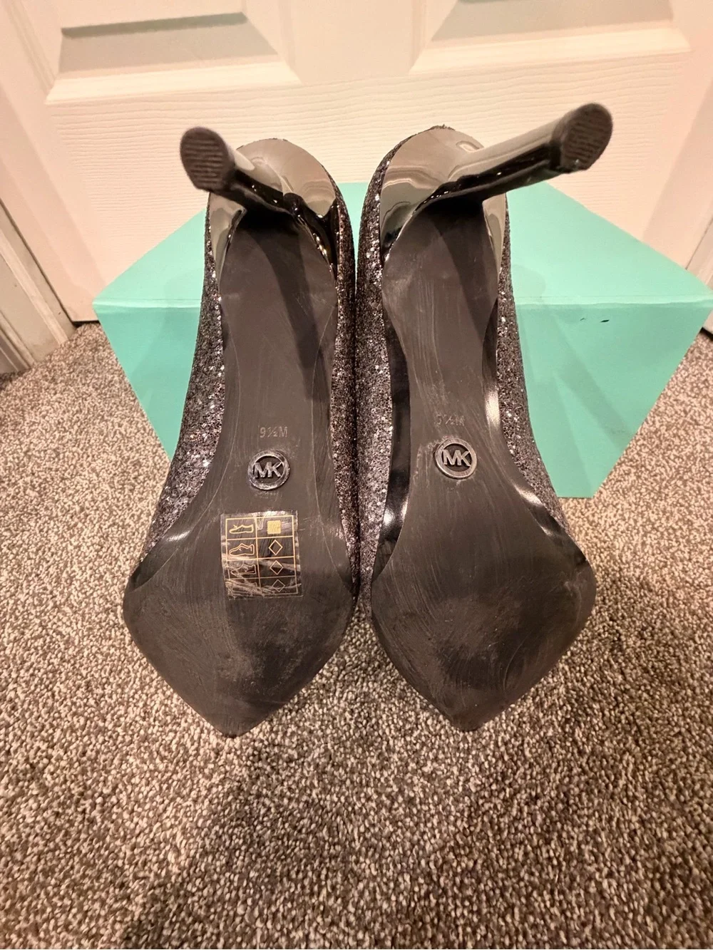 Michael Kors sparkling silver